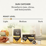 Peet's Coffee Light Roast / 22 Count (Pack of 4) / 4 Single-Serve Capsules & Pods