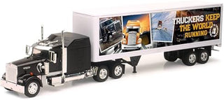 New-Ray Toys 1:32 Scale Trucker Appreciation Trucks, Multicolor, 4 Count