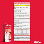 Tylenol Cherry Dye Free / 4 Ounce / Cherry (Dye-free) Acetaminophen