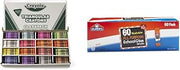 Crayola Triangular Crayon Classpack (256 Count) and Elmer's All Purpose School Glue Sticks (60 Count)