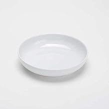 American Metalcraft MELR8 Shallow Round Melamine Bowl, White, 28-Ounces