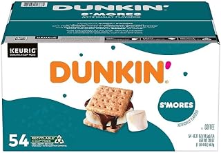 Dunkin' Dunkin S'mores Artificially Flavored Coffee, Medium Roast, Pods, 54 ct.
