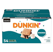 Dunkin S'mores Artificially Flavored Coffee by Dunkin' – 0.37 Ounce (Pack of 54), Pack of 54