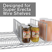 METRO Chrome / 18" Width / 1 Shelf Dividers
