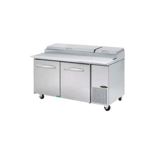 67' Pizza Prep Table by Kool-It – Multicolor, Model KPT-67-2