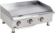 APW Wyott GGT-36I 36" Griddle, Gas, Countertop 75,000 BTU