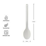 KitchenAid Porcelain White / 13.6-Inch / Everyday Cooking Spoons