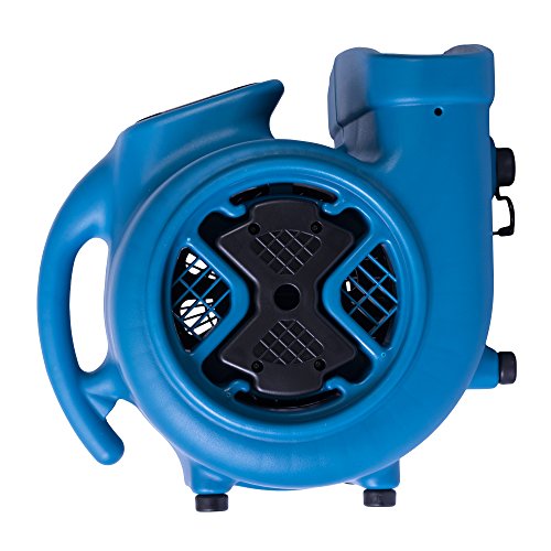 XPOWER 15.67"L x 15.9"W x 16.33"H / Pro P-630 / Blue Floor Fans