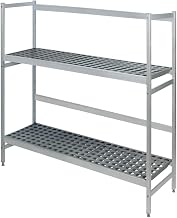 2R42B57 Keg Rack Shelves, (2) 42"W x 18"D x 57"H Shelves, (4) Keg Capacity