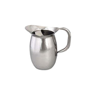 Browne 2 qt Stainless Steel Bell Pitcher w/Guard by Browne Foodservice – 64 Ounces, 64.0 fluid_ounces, Stainless Steel, Multicolor, Model 8202G