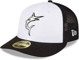New Era Miami Marlins 59FIFTY Low Profile Batting Practice Fitted Cap, Hat