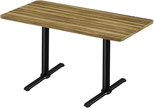Correll Cafe and Breakroom Table with Colonial Hickory Finish BTT3060-53-09-53