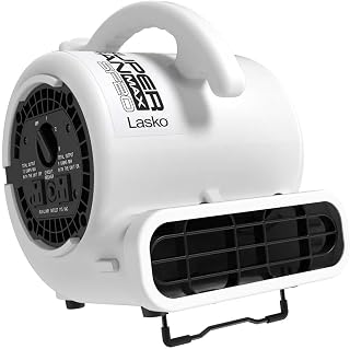 Lasko Super Fan Max 1/5 HP Air Mover High Velocity Super Fan SF-20-GC2, Large, white