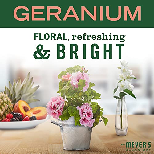 Mrs. MEYER'S Geranium / 44.5 Fl Oz (Pack of 1) / Pink All-Purpose Cleaners