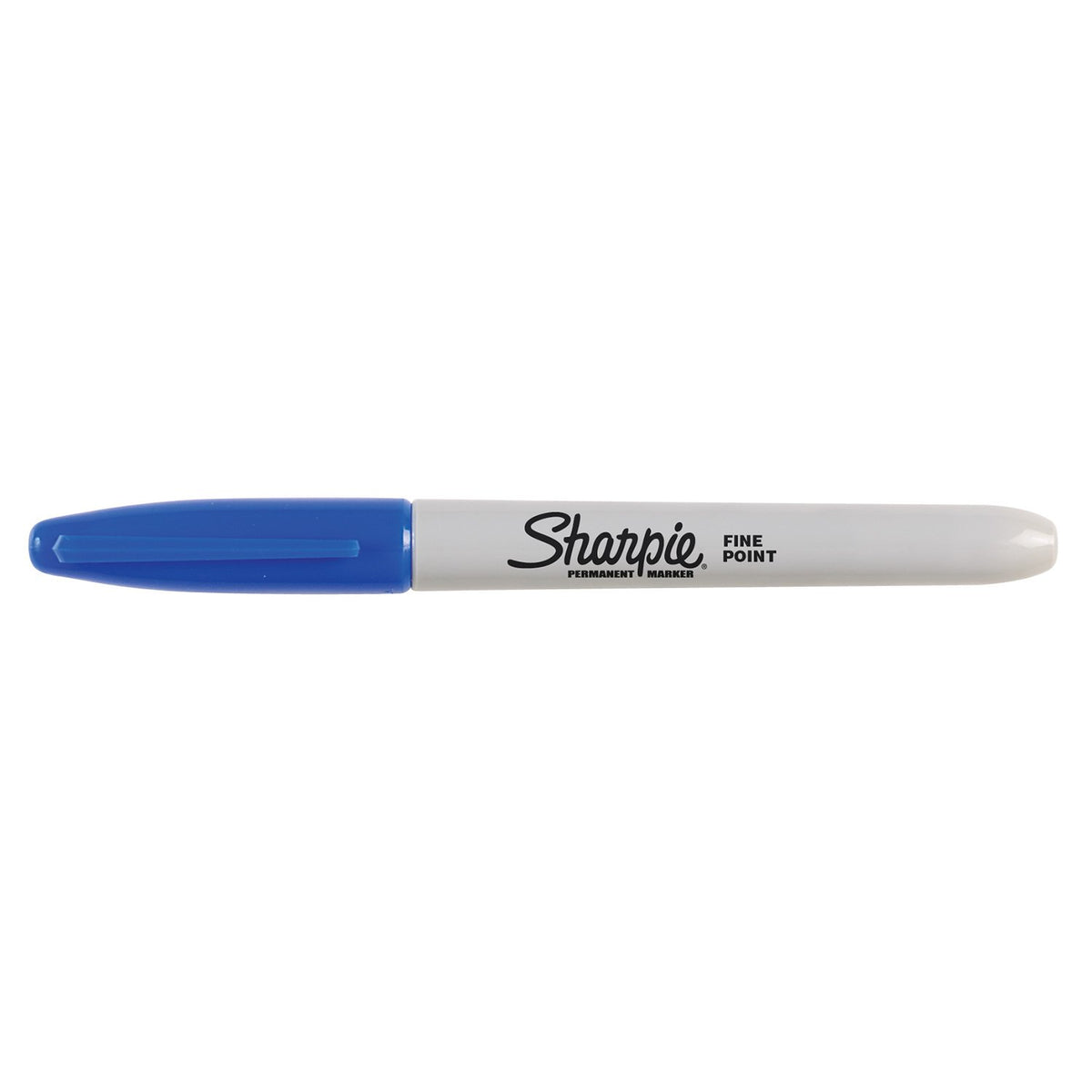 Permanent Markers | Fine Point | Black & Blue | 2 Count by Sharpie – 1 Count (Pack of 2), Plastic, black/blue, Pack of 2, Model 1986444