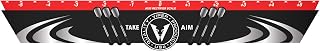 Viper Edge Dart Throw Line Marker, Peel and Stick Dart Board Accessories with Axis Rectifier Scale, Regulation Oche Throw Line for Steel Tip and Soft Tip Darts