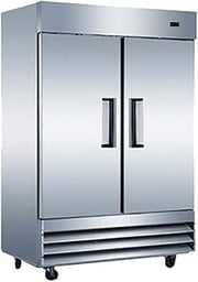 USFZ-2D U-Star 46.5-Cubic Feet 2-Section Freezer, Stainless Steel, 115v