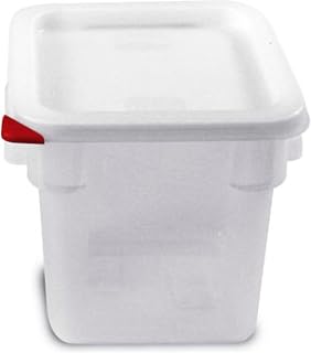 Araven 91861 Square Container, Lid and Box, BPA Free, 4.2 Quart, Transparent