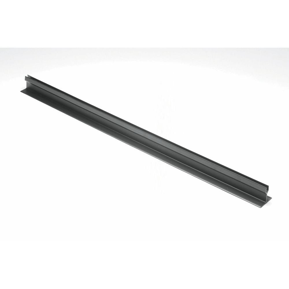 Divider Black T Shape for Parsley Runner with Aluminum Support Plastic - 30" L x 1 1/2 H by JET PLASTICS – Plastic, Model unknown