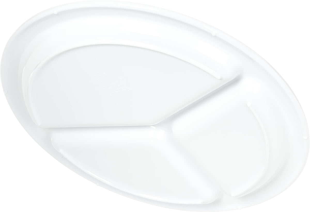 Carlisle FoodService Products White / 10 Inches (Pack of 48) / Modern Dinner Plates