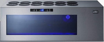 Summit 12 Bottle Wine Cellar, Stainless Steel - STC12 | Upright Wine Bottle Cooler, 12 Bottle Capacity, Countertop Commercial Wine Cellar
