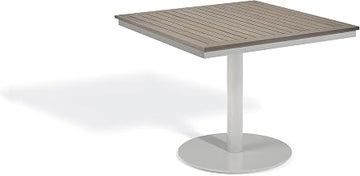 Travira 38" Square Bistro Table - Tekwood Vintage
