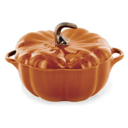 Ceramic 16-oz Petite Pumpkin Cocotte - Burnt Orange by STAUB – 0.5-qt, 0.473176 liters, Ceramic, Burnt Orange, Model 40511-555
