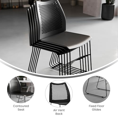 Flash Furniture Black / Set of 1 / Contemporary Home Office Desk Chairs