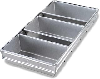 Chicago Metallic Bread Pan Set, 3-pan, 9-7/32" x 17-7/8" x 2-3/4" overall