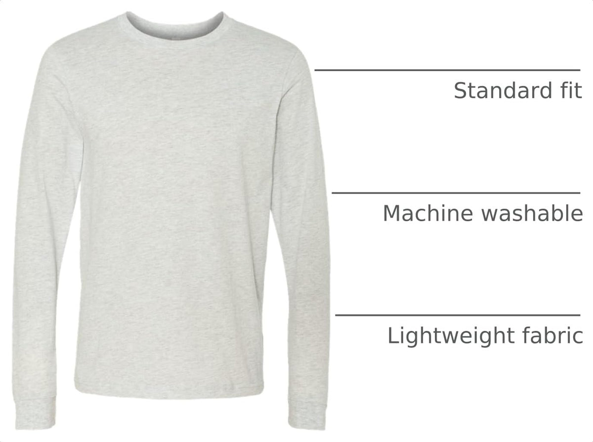 BELLA+CANVAS ® Unisex Jersey Long Sleeve Tee. BC3501 - [Soft Cream] by Bella + Canvas – 3X-Large, Jersey, Soft Cream