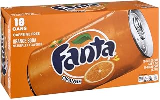 Fanta Soda Caffeine Free Orange, 216 Fl Oz