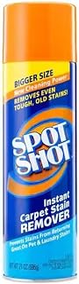 Spot Shot Instant Carpet Stain Remover Aerosol 18oz can for Pet & Laundry Stains (1 can)