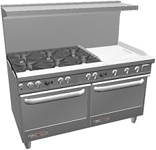 Southbend S60DD-2G S-Series Natural Gas 6-Burner Range with Griddle