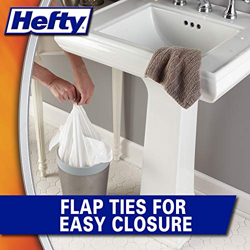 Hefty White / 26 Count (Pack of 1) / Tropical Paradise Trash Bags