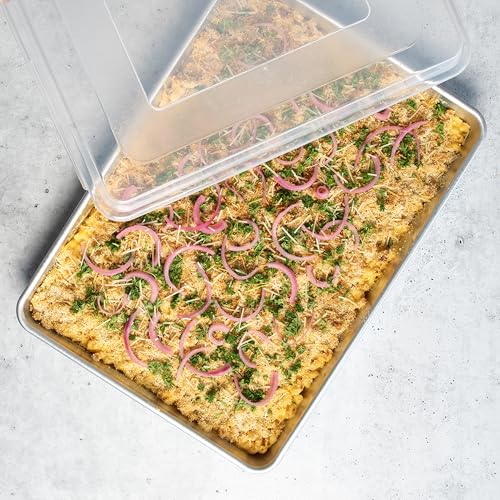 Nordic Ware Big Batch / XL Baking Pan + Lid / Natural Baking & Cookie Sheets