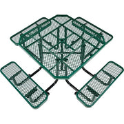 Global Industrial Green / Industrial / 1 Picnic Tables