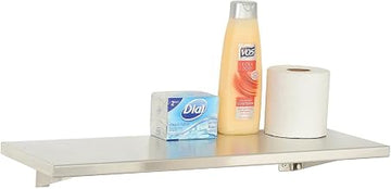 Bobrick B298x24, Stainless Steel Shelf, 24" W x 8" D