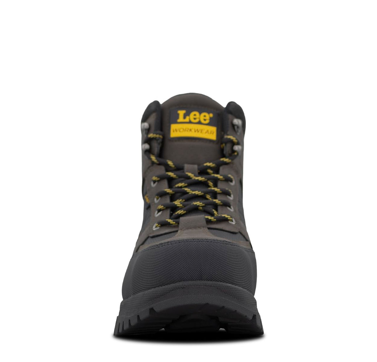 Men's Colton Steel Toe Work Boot by Lee – 6.5 Wide, Chocolate/Black, Model M000267-206