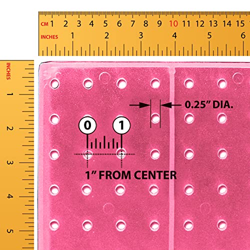 Azar Displays Pegboard Only / Pink / Small Display Racks