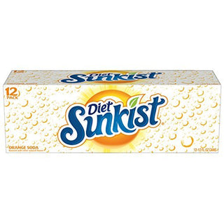 Diet Orange Soda by Sunkist – Orange
