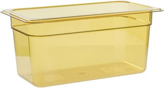 Cambro H-Pan Third Size Amber 6"