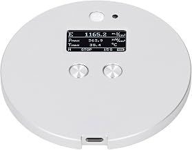Meter, Ppfd Meter Energy Light with 315nm to 400nm Range Speed Sampling Strength Energy Temperature Detecto for Curing Lamps, Eyeglasses More