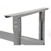 Fixed Height Workbench Flared Leg by Global Industrial – 36"L x 60"W x 34"H, Steel, Gray, Model 183442