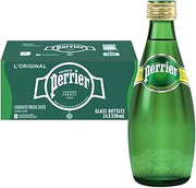 Perrier Sparkling Mineral Water 11 oz (24 Bottles)