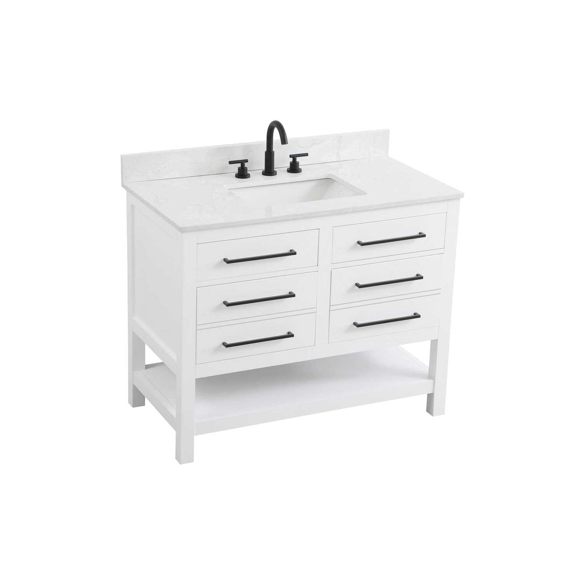 Bathroom Vanity White by karson – White