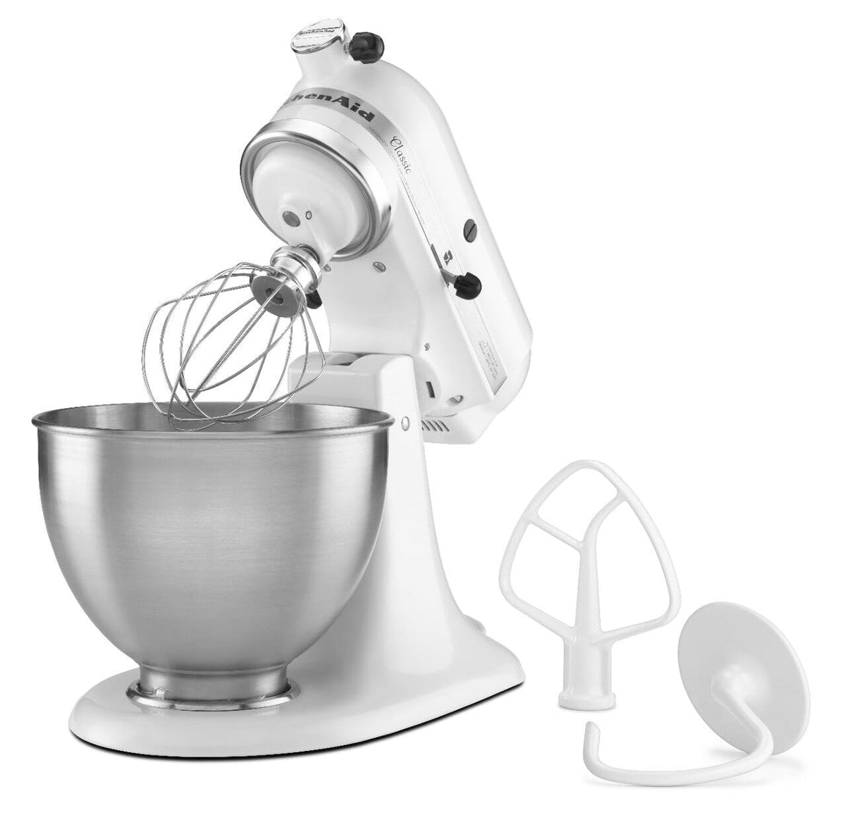 KitchenAid White / Mixer + 9 Cup Food Processor / 1 Stand Mixers