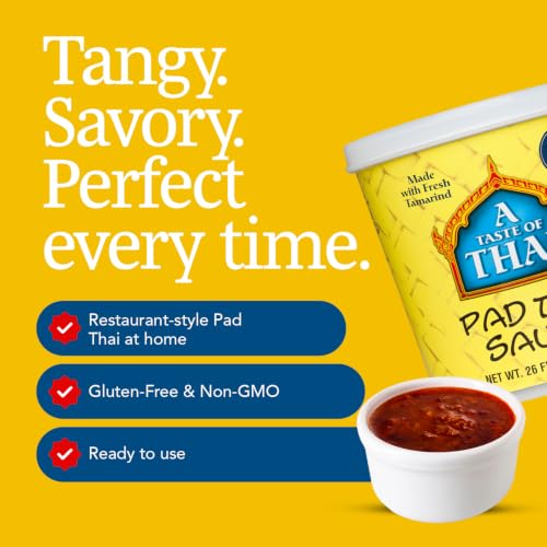 A Taste of Thai Pad Thai Sauce / 1 Pack / 1 Stir-Fry Sauce