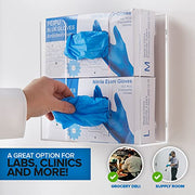 Stock Your Home Double Stack / 2 Count / Clear Lab Supply Dispensers