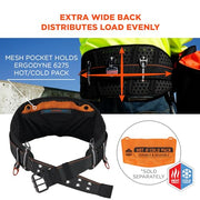 Ergodyne M/L / Black / Tool Belt - 7" Tool Belts