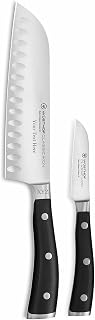 Wusthof Classic Ikon - 2 Pc. Asian Knife Set - Custom Engraved, Personalized
